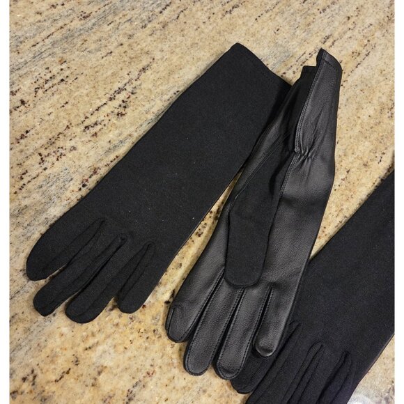New 2 Pair Nomex Summer Flight Gloves XS 7 Flyer's Fire Resistant Mil-Spec Black - Picture 4 of 9